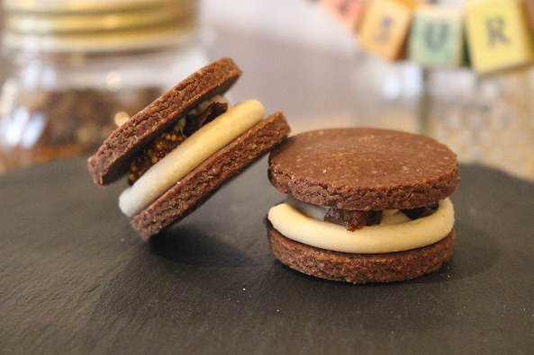 いちじくのココアサンド